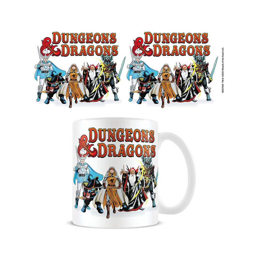 Caneca de grupo Dungeon & Dragons Retro