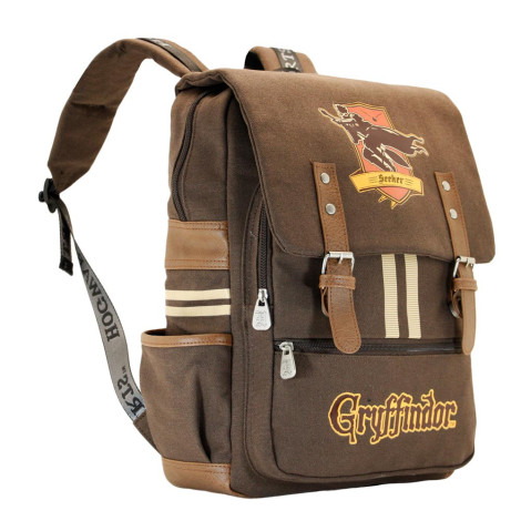 Mochila Harry Potter Gryffindor castanha 