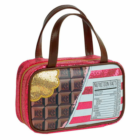 Bolsa de ombro Oh My Pop! Rosa chocolate