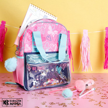 Oh My Pop! mochila BeFree cor-de-rosa