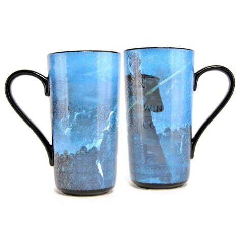 Caneca térmica para café com leite de Game of Thrones O inverno está a chegar