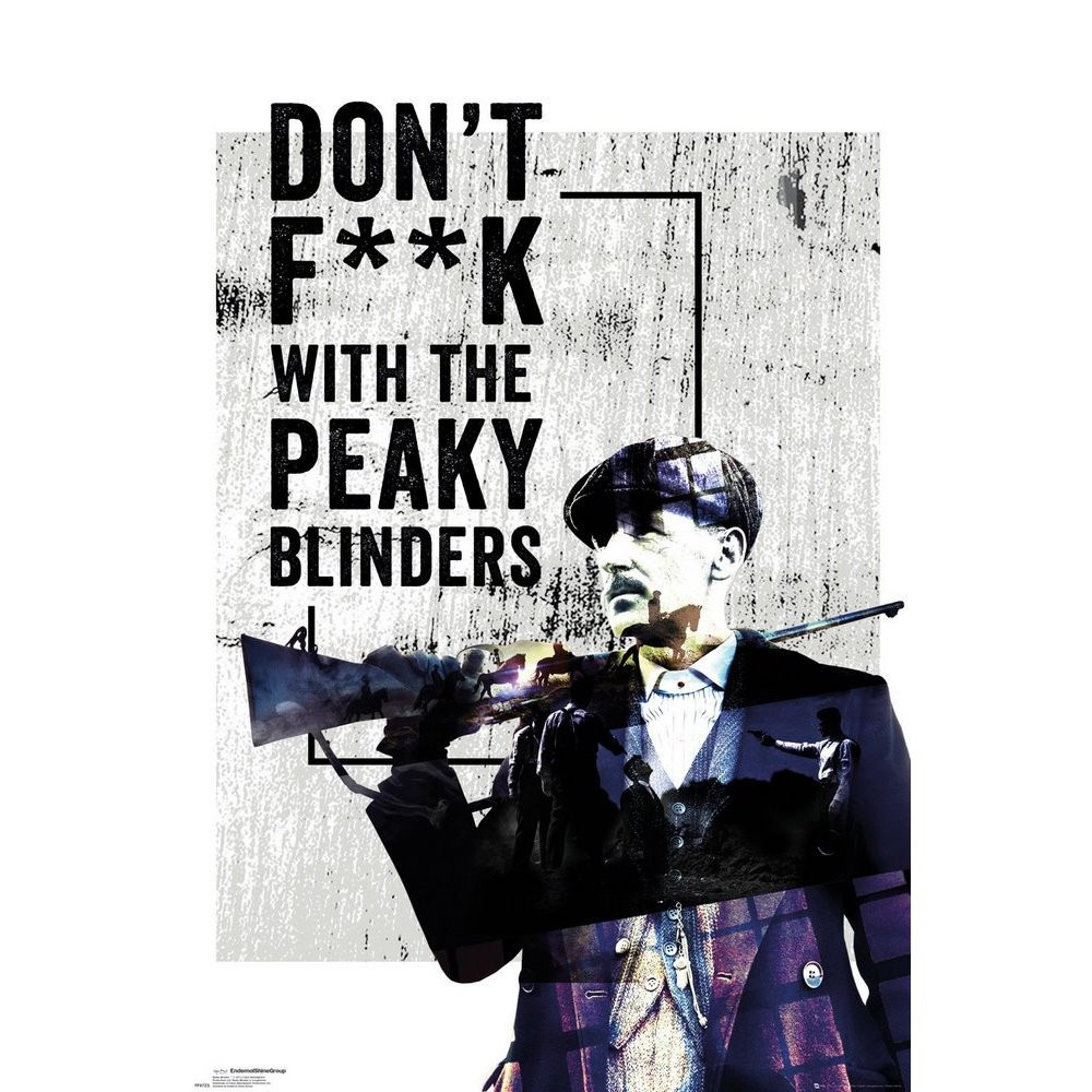 Cartaz de Peaky Blinders Don't Fuck