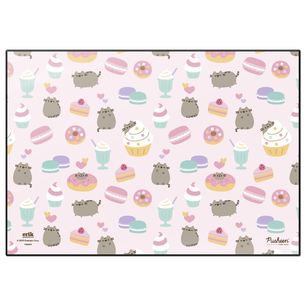 Tapete de secretária Pusheen Food