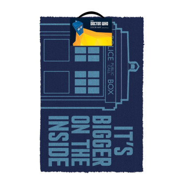 Doutor Who TARDIS doormat de coco