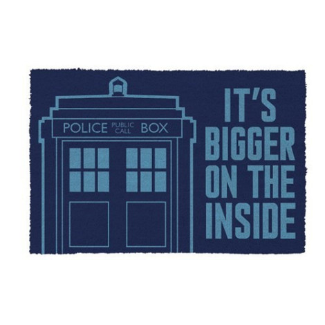 Doutor Who TARDIS doormat de coco