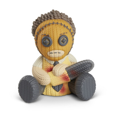 Figura do Cara de Couro do Massacre da Serra Elétrica da Série Knit