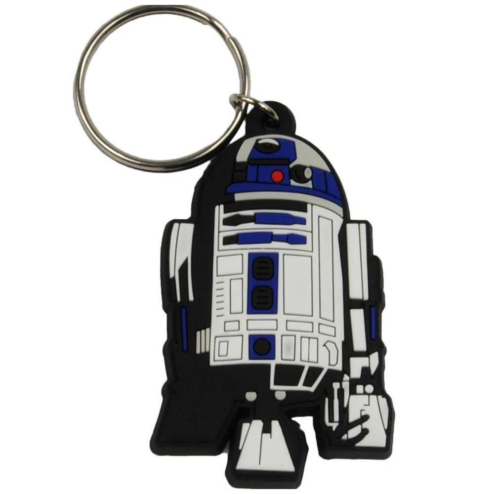 Porta-chaves de borracha R2-D2 Star Wasrs