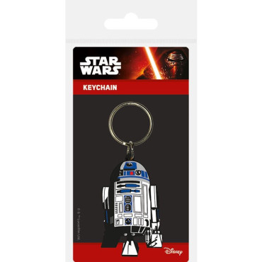 Porta-chaves de borracha R2-D2 Star Wasrs