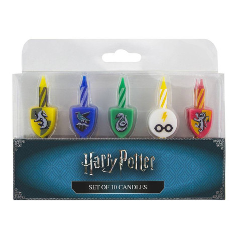 Sortido de velas de aniversário Harry Potter