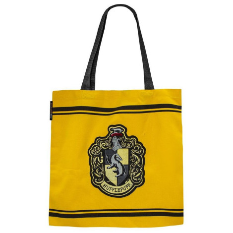 Saco de algodão com o brasão de Hufflepuff de Harry Potter