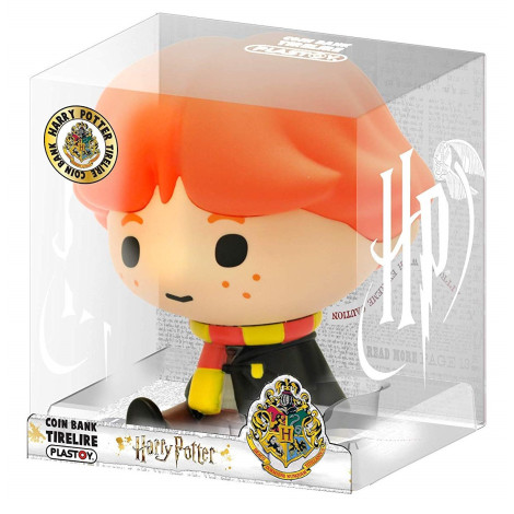 Caixa de dinheiro Ron Harry Potter Chibi 15 cm