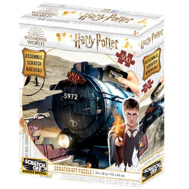 Puzzle de raspadinha Harry Potter Expresso de Hogwarts 500 peças