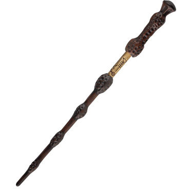 Caneta varinha Dumbledore Harry Potter com suporte