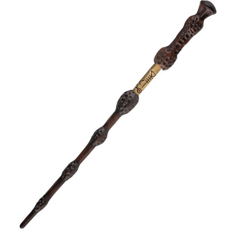 Caneta varinha Dumbledore Harry Potter com suporte