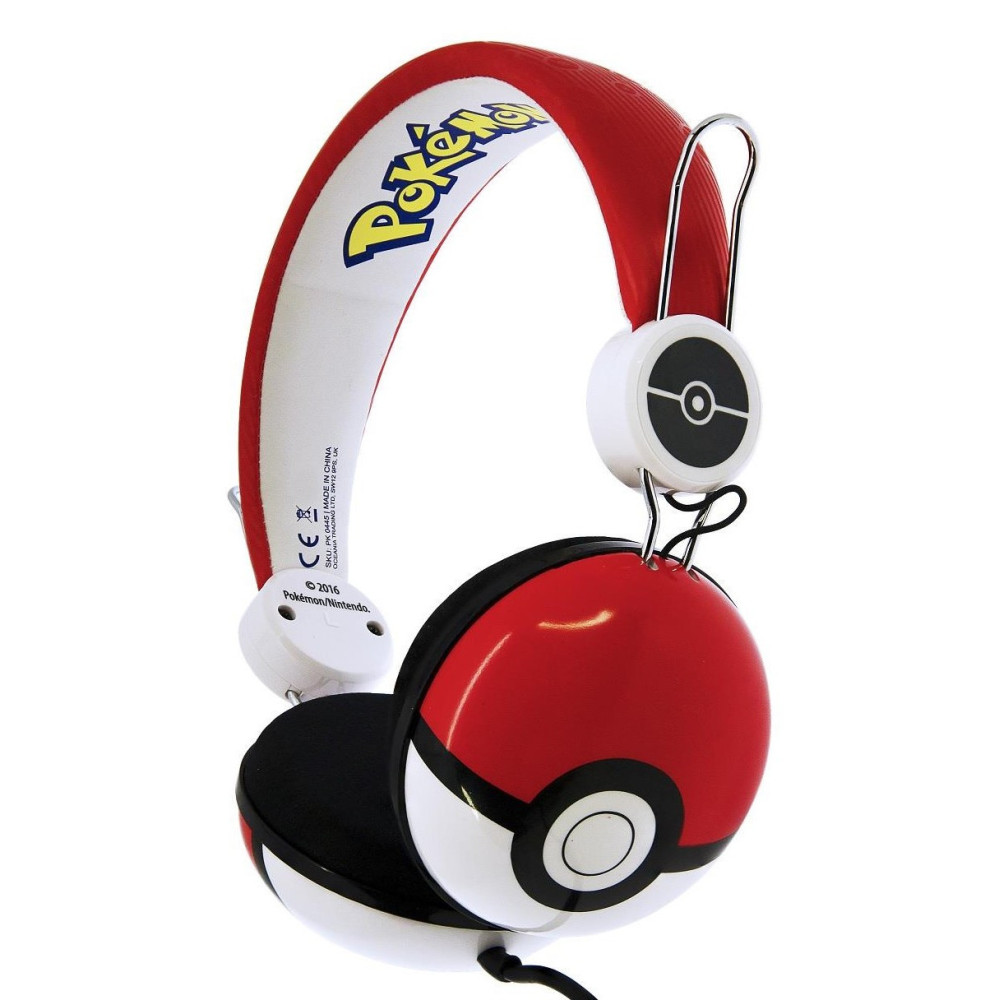 Pokemon Classic Pokeball Headband Auscultadores