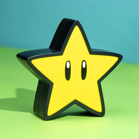 Lâmpada Super Mario Star com som