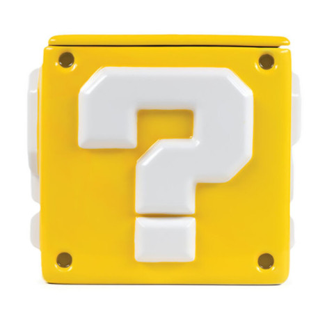 Bloco de interrogatório Super Mario Cookie Box