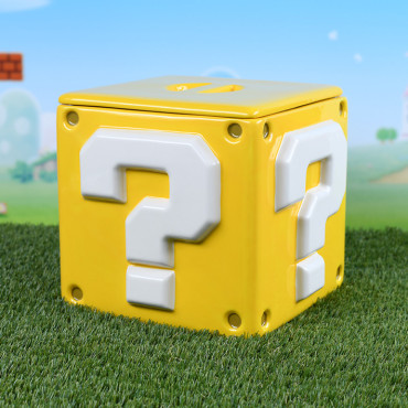 Bloco de interrogatório Super Mario Cookie Box