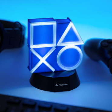 Mini lâmpada com ícones da Playstation