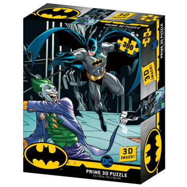 Puzzle lenticular Batman vs Joker 300 peças