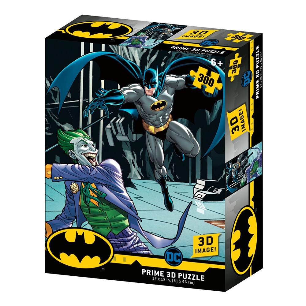 Puzzle lenticular Batman vs Joker 300 peças