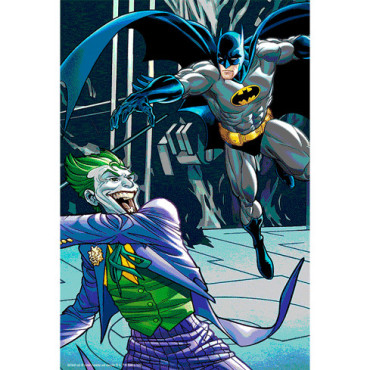 Puzzle lenticular Batman vs Joker 300 peças