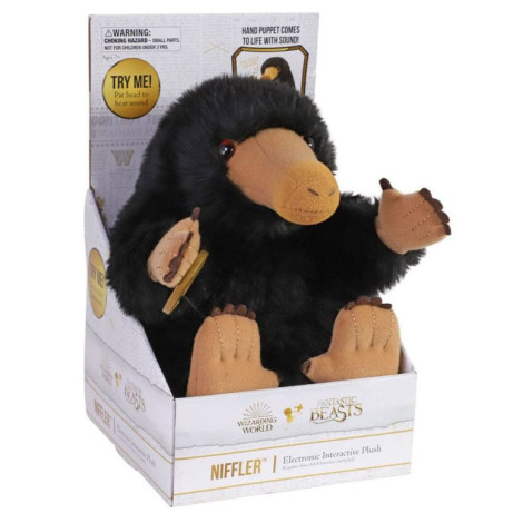 Peluche interativo Scarbato Animais Fantásticos 23 cm