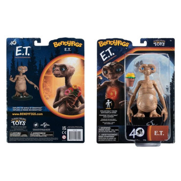 Figura E.T. O Extraterrestre Bendyfigs 14 cm