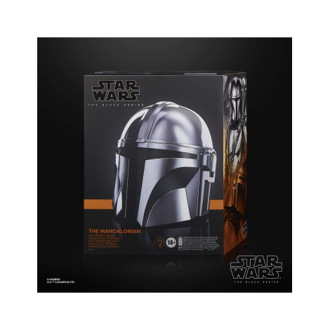 Capacete eletrônico 1:1 The Mandalorian Black Series