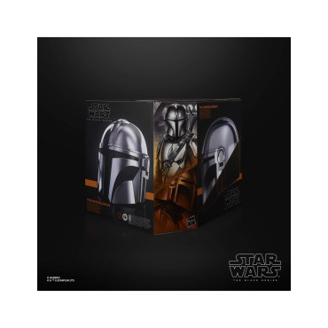 Capacete eletrônico 1:1 The Mandalorian Black Series