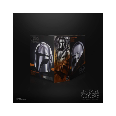 Capacete eletrônico 1:1 The Mandalorian Black Series