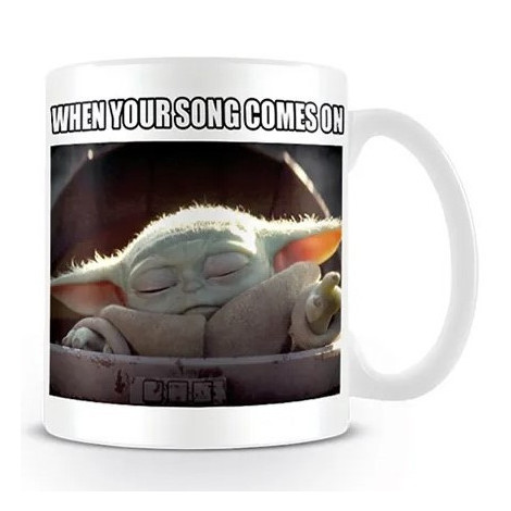 Star Wars Canção de caneca do bebé Yoda O Mandaloriano