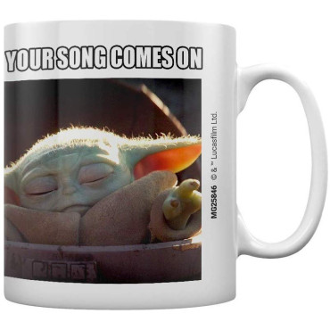 Star Wars Canção de caneca do bebé Yoda O Mandaloriano