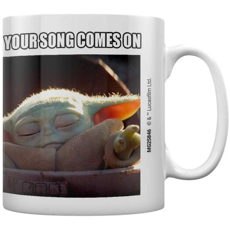 Star Wars Canção de caneca do bebé Yoda O Mandaloriano