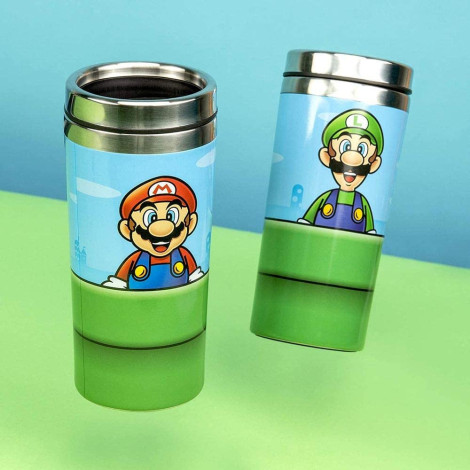 Caneca de viagem Super Mario Nintendo Pipe