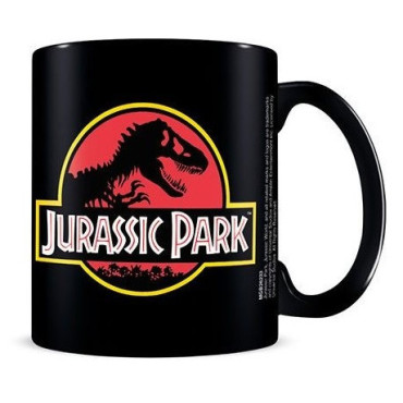 Caneca com logótipo clássico Jurassic Park