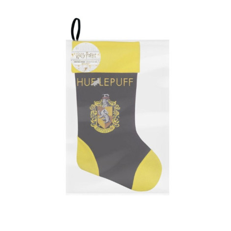 Meia de Natal Hufflepuff