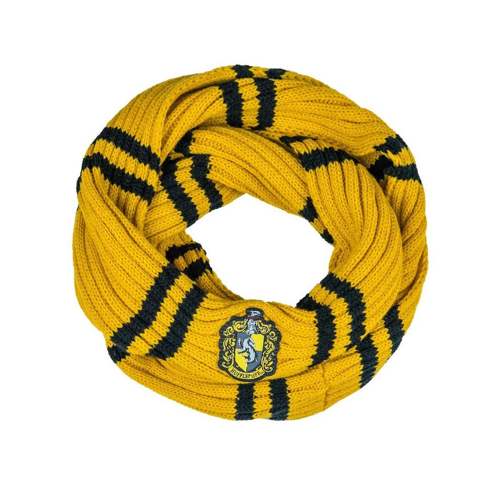 Cachecol infinito Harry Potter Hufflepuff