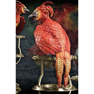 Fawkes, a Fénix, 35 cm, estátua de Harry Potter