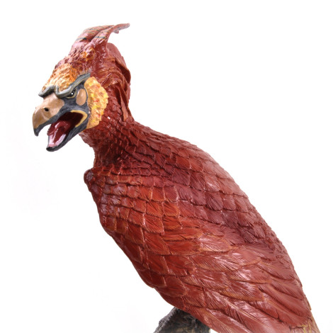 Fawkes, a Fénix, 35 cm, estátua de Harry Potter