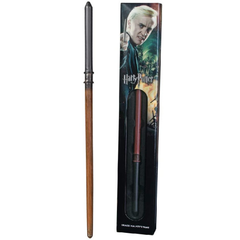 Réplica da varinha de Harry Potter Draco Malfoy em embalagem blister