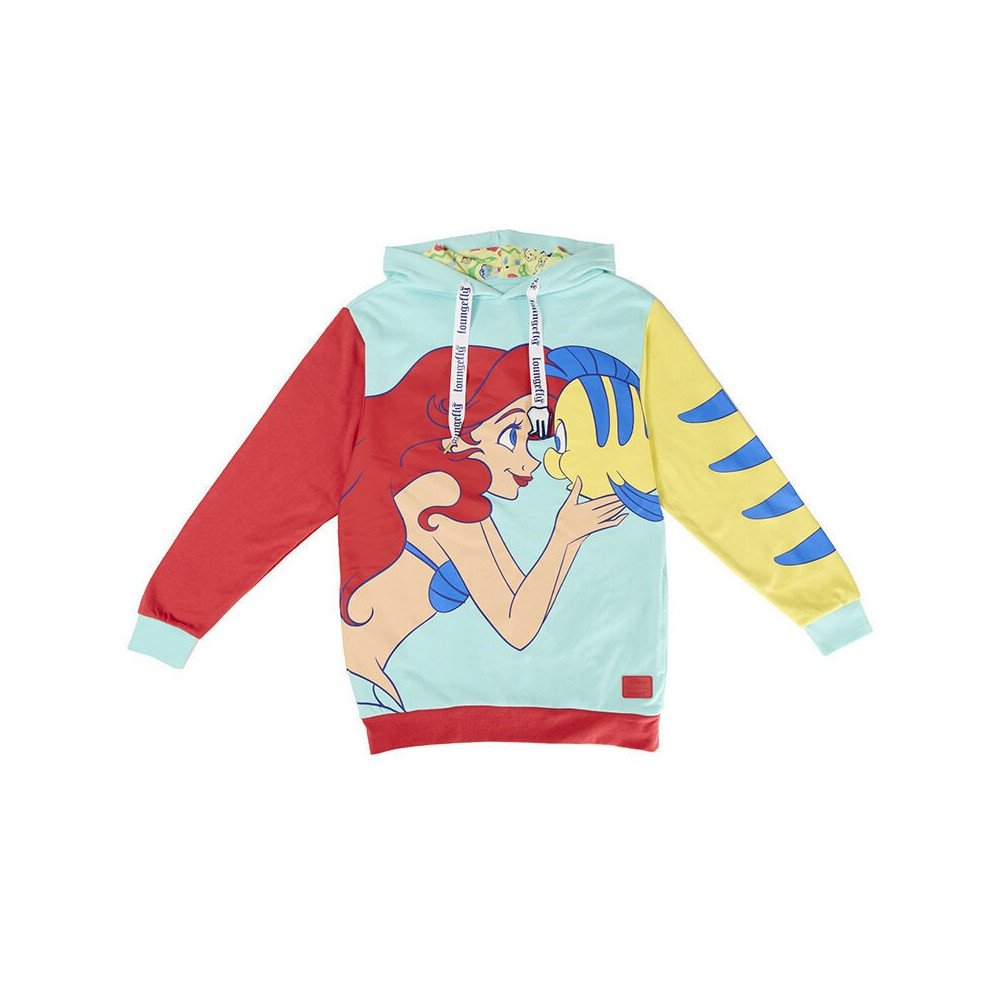 Sweatshirt Loungefly Ariel and Flounder