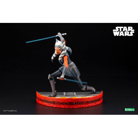 Estátua de Ahsoka Tano Clone Wars 1/7 ARTFX Kotobukiya