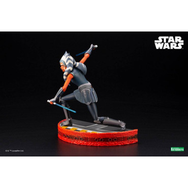 Estátua de Ahsoka Tano Clone Wars 1/7 ARTFX Kotobukiya