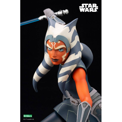 Estátua de Ahsoka Tano Clone Wars 1/7 ARTFX Kotobukiya