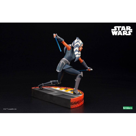 Estátua de Ahsoka Tano Clone Wars 1/7 ARTFX Kotobukiya