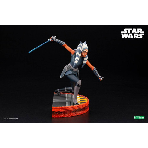 Estátua de Ahsoka Tano Clone Wars 1/7 ARTFX Kotobukiya