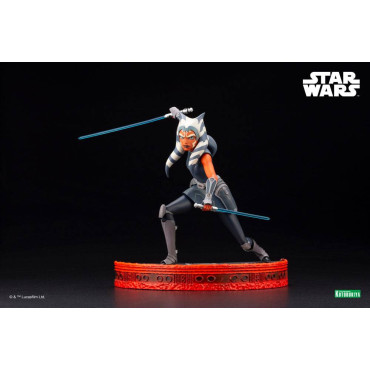 Estátua de Ahsoka Tano Clone Wars 1/7 ARTFX Kotobukiya