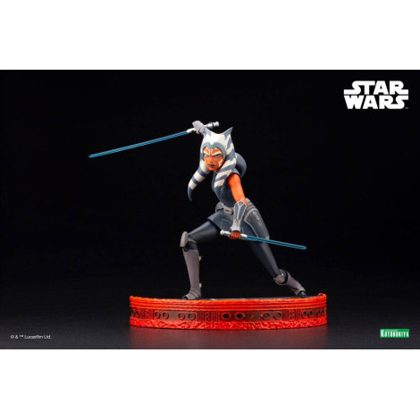 Estátua de Ahsoka Tano Clone Wars 1/7 ARTFX Kotobukiya