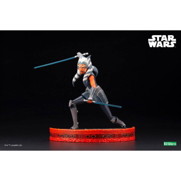 Estátua de Ahsoka Tano Clone Wars 1/7 ARTFX Kotobukiya